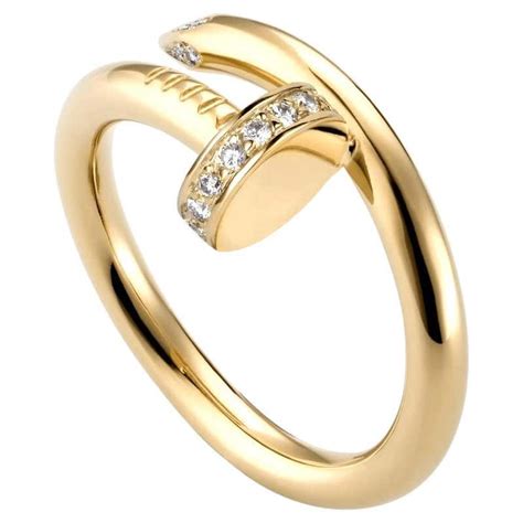 cardia ring - cartier ring on finger.